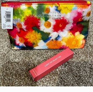 Clinique Colorful Floral Bag with Red Velvet Tint